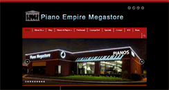 Desktop Screenshot of pianomegastore.com